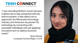 Kinza Ahmed Tech Connect quote